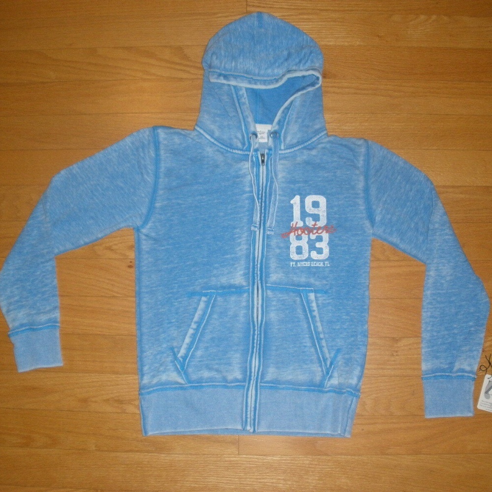 NEW UNISEX Vintage HOOTERS Sweatshirt HOODIE FT MYERS BEACH FL Sizes M L & XL